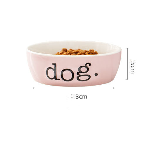 Ceramic Pet Food Bowl