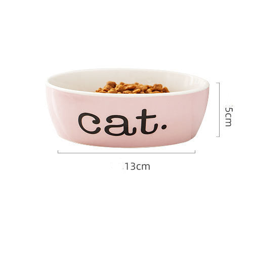 Ceramic Pet Food Bowl