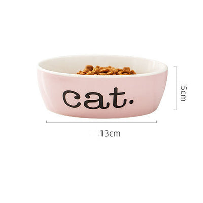 Ceramic Pet Food Bowl