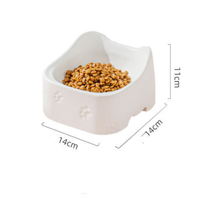 Ceramic Pet Food Bowl