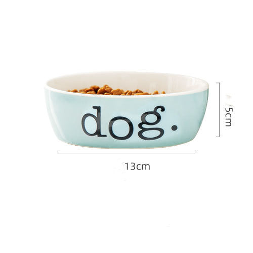 Ceramic Pet Food Bowl