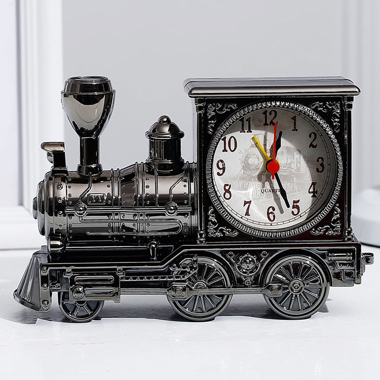 Antique Locomotive Alarm Clock