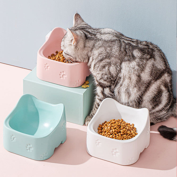 Ceramic Pet Food Bowl