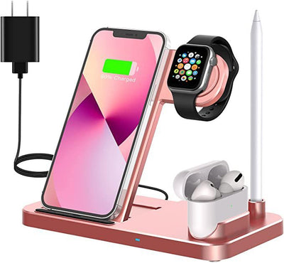 Quick-charge Folding 4-in-1 Wireless Charger